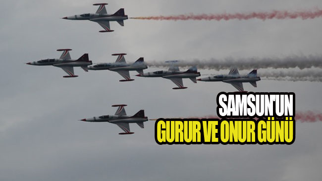 19 Mayıs Samsun’da Coşkuyla Kutlandı!