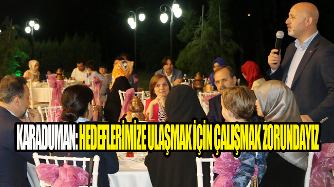 AK Parti Ailesi İftar Yemeğinde Buluştu!