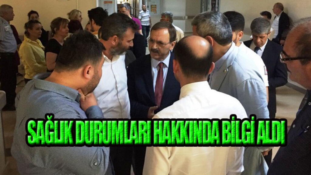Başkan Şahin, Kaza Geçiren İyi Parti Heyetini Hastanede Ziyaret Etti!