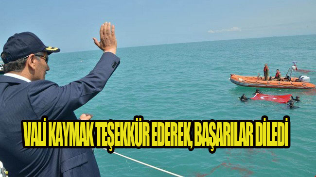 DEGAK-1 Dalgıçları Karadeniz'e Bayrak Açtı!