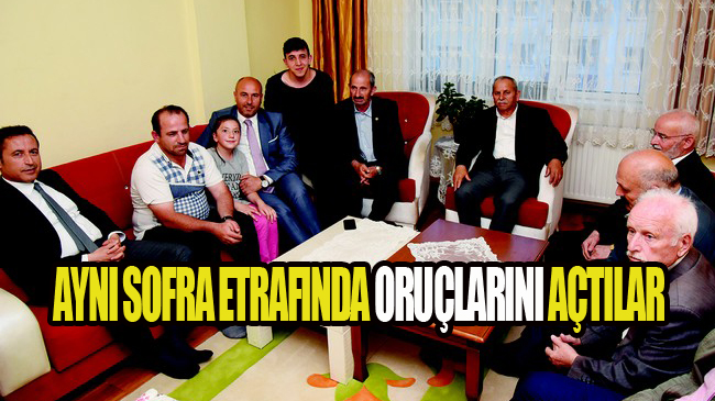 Tekkeköy’de Çat Kapı İftar!