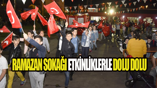 Tekkeköy Ramazan Sokağında 19 Mayıs Coşkusu!