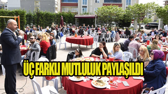 Tekkeköy’de Üç Kutlama Bir Arada!