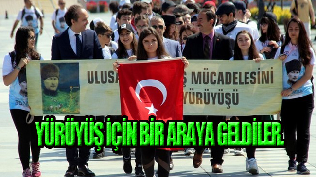 Ulusal Kurtuluş Mücadelesini Anma Yürüyüşü Samsun’da Yapıldı!