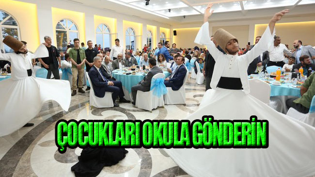 İftarda Romanlarla Samsun’da Buluştular!