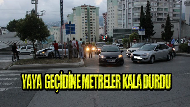 Yıldıray Çınar Kavşağında Korkutan Kaza!