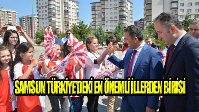 Karne Töreninde Vali Kaymak’a Samsunspor Formalı Karşılama!
