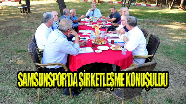 Samsunspor’da Üst Düzey Toplantı!