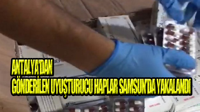 Samsun’da Çok Miktar’da Uyuşturucu Hap Ele Geçirildi!