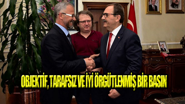 Samsun’da Gazetecilerden Başkan Şahin’e Ziyaret!