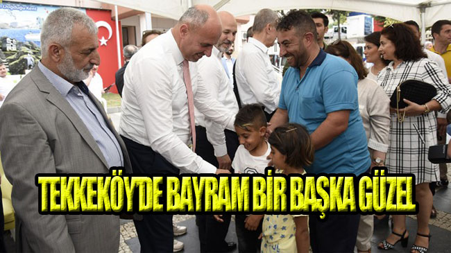 Tekkeköy’de Geleneksel Bayramlaşma Yapıldı!