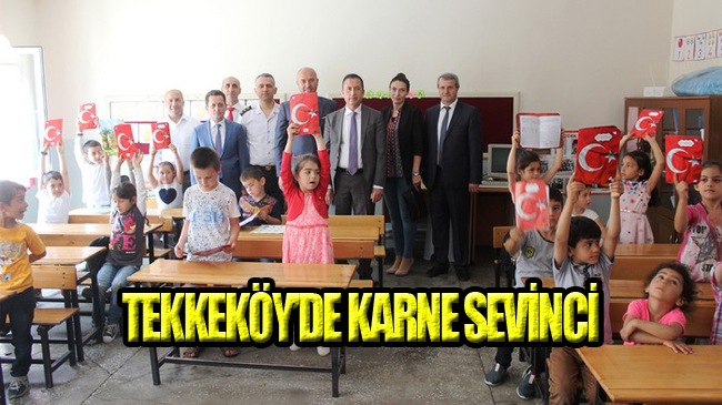 Tekkeköy’de Karneler Kaymakam ve Başkanın Elinden!