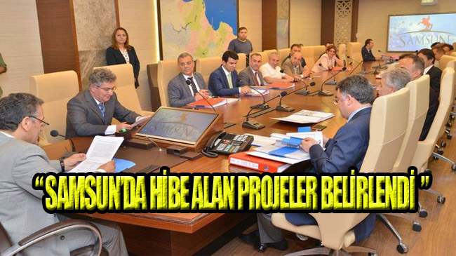 Samsun’da Başarılı Bulunan 14 Projeye OKA'dan Hibe!