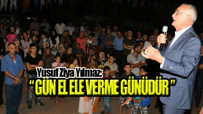 Yılmaz, ‘Sandıkta Hiçbir Tereddüt Yaşamayın’!