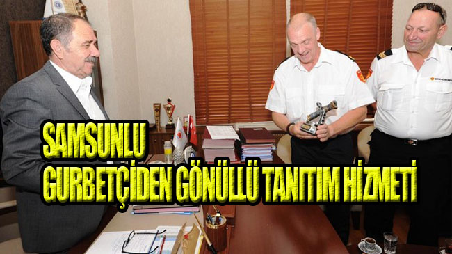 Hollandalı İtfaiyeciler Samsun’a Geldi!