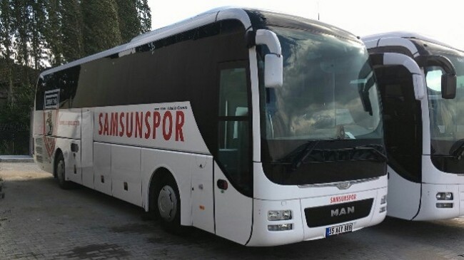 Samsunspor'a MAN'dan Geçici Otobüs Tahsis Edildi!
