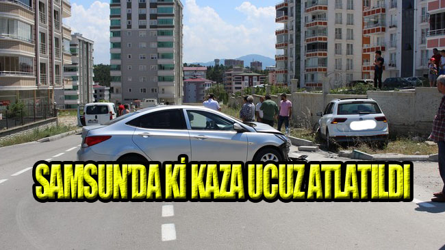 Samsun’da Kaza! 4 Yaralı