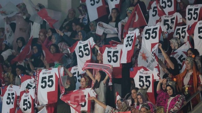 Büyük kongrede Samsun ve Samsunspor Rüzgarı Esti!