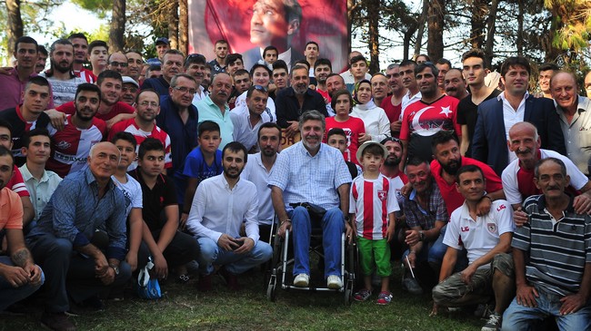 Samsunspor'da Coşkulu Bayramlaşma!