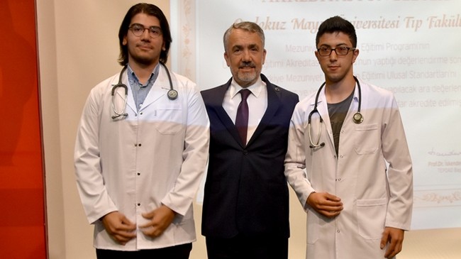 OMÜ Tıpta Akreditasyon ve Beyaz Önlük Kıvancı!
