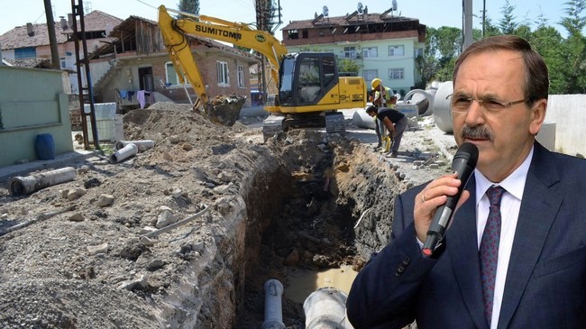 Başkan Şahin, ‘Alt Yapı Yatırımlarımızı Devam Ettiriyoruz’!
