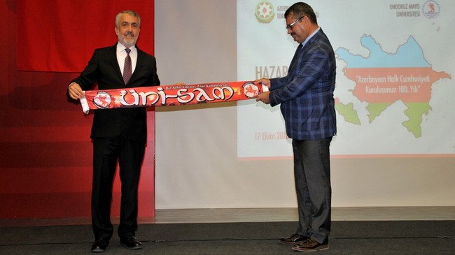 Hazar İbrahim, OMÜ’de Konferans Verdi!