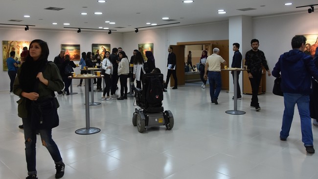 Murat Ağçiçek’in Resim Sergisi Açıldı!