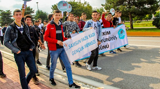 Samsun GHSİM’den ‘Her Gün 10 Bin Adım’ Etkinliği!