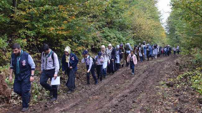 Samsun Yıldız Gençlik Kocadağ’da Yürüdü!