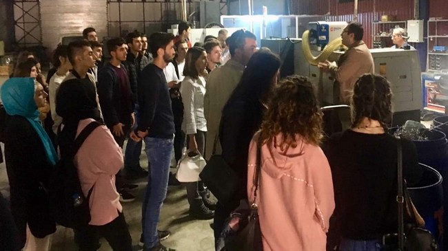 Terme MYO Dış Ticaret Bölümü SASBAŞ’ı Gezdi!