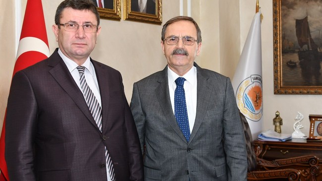 Ali Fuat Türkel'den Başkan Şahin'e Veda Ziyareti!