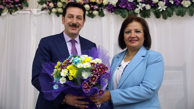 Başkan Tok Hastane Personelini Ağırladı!