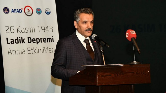 Ladik Depreminin Yıldönümünde Vali Kaymak’tan Ciddi Uyarı!