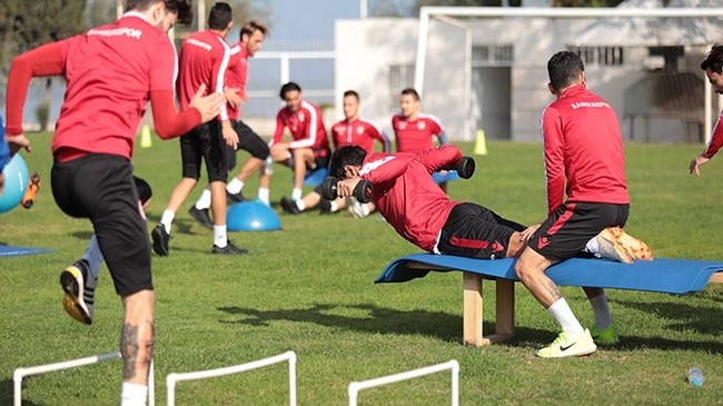 Samsunspor Kuvvet Çalıştı!