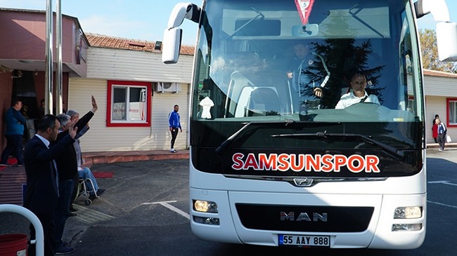 Samsunspor’un Niğde Yolculuğu Başladı! İşte Oyuncu Kadrosu