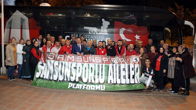 Samsunsporlu Ailelerden Başkan Tok’a Teşekkür!