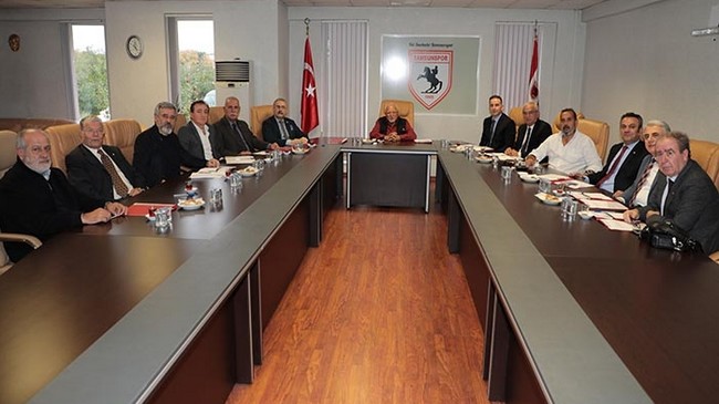 Samsunspor’da Üst Düzey Toplantı Yapıldı!