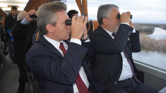 ÜNİDOKAP Heyeti Kızılırmak Deltasını Gezdi!