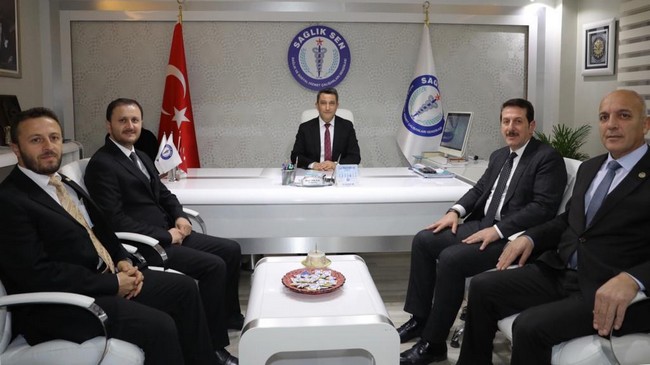 Başkan Tok’tan Sendika Ziyareti!