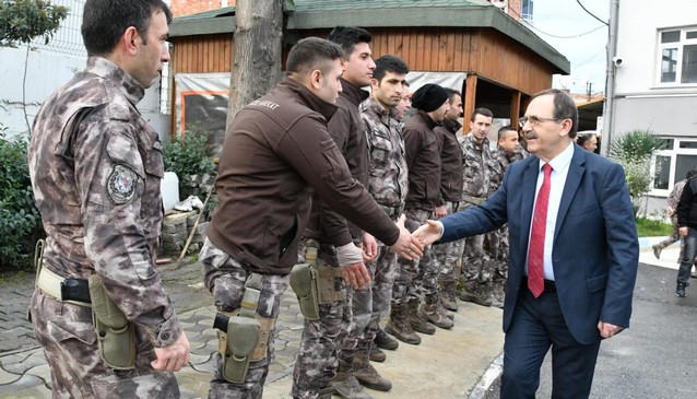 Başkan Zihni Şahin’den Özel Harekat'a Ziyaret!