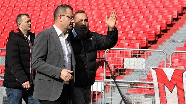 Dursun Türk, Samsun 19 Mayıs Stadyumunu İnceledi!