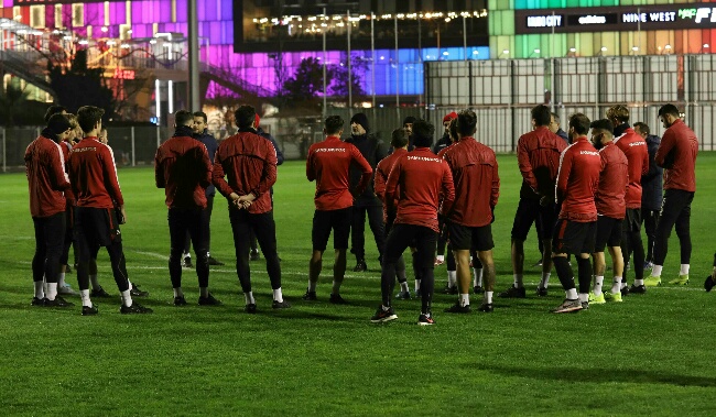 Samsunspor'un Yeni Transferleri Antrenmanda!