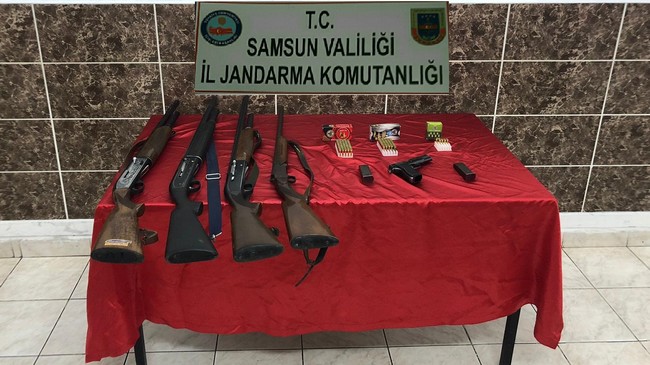 Jandarmadan Samsun’da Eş Zamanlı Şafak Operasyonu!