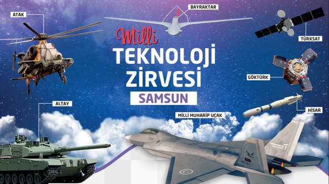 Milli Teknoloji Zirvesi Samsun'da Yapılacak!