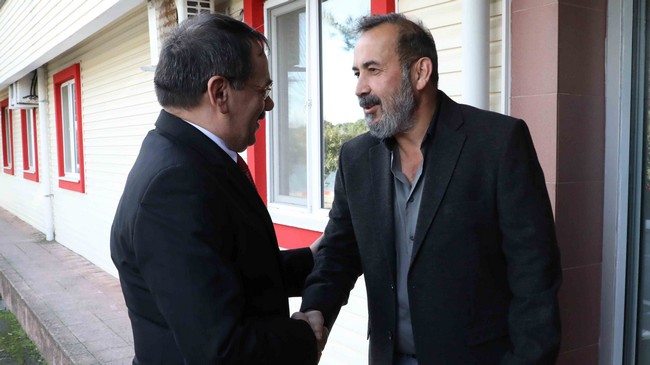 Mustafa Demir, Samsunspor'u Ziyaret Etti!