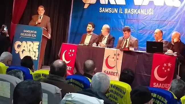 Saadet Partisi Samsun’da Son Temayülü Yaptı!
