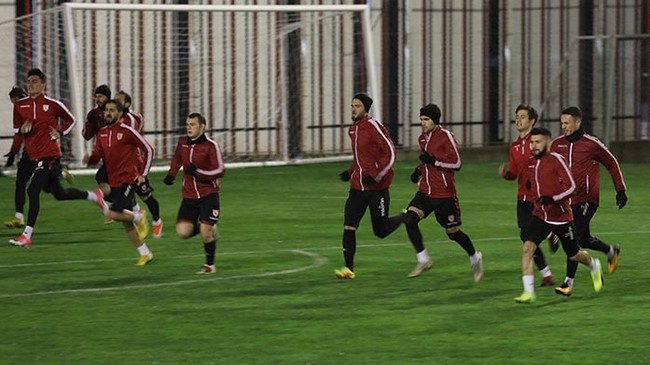 Samsunspor’un 2’inci Transferide Antrenmanda!