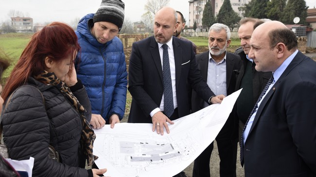 Tekkeköy’de Şantiye Kurulmaya Başlandı!