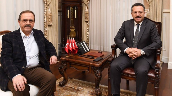 Başkan Şahin'den Vali Aksoy'a Ziyaret!