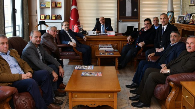 Zihni Şahin'den Bafra’da Kooperatife Ziyaret!